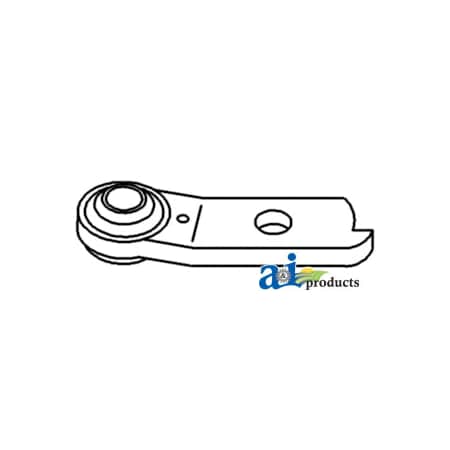 A & I Products Pull Arm End, Lower (RH) (Cat II) 6" x3" x2" A-184461M92